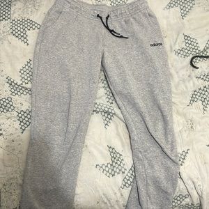 Adidas Grey sweat pants Medium